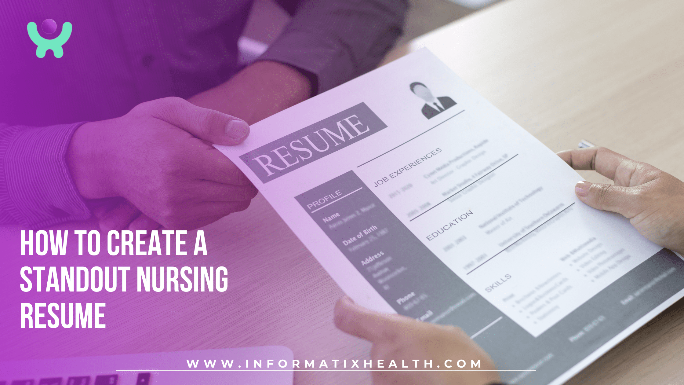 How to Create a Standout Nursing Resume How to Create a Standout Nursing Resume